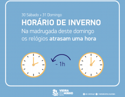 Galeria de Fotos - Mudança para hora de Inverno