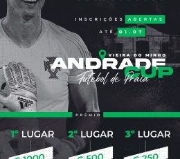 Futebol de Praia – Andrade Cup