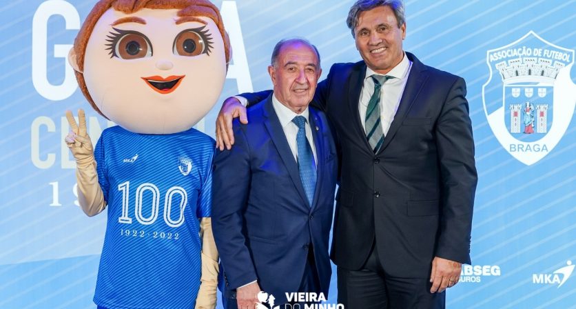 Associação Futebol de Braga fez 100 anos