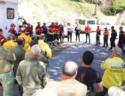 Galeria de Fotos - Sessão de Treino Operacional da Autoridade Nacional de Emergência e Proteção Civil