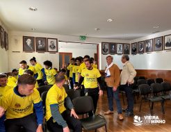 Galeria de Fotos - GDC Mosteiro recebido nos Paços do Concelho
