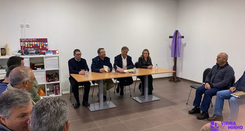 Reunião mensal com Presidentes de Junta na  União de Freguesia de Anissó e Soutelo