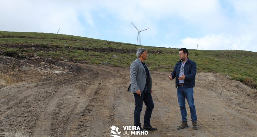 Município, APOSC e ICNF realizam trabalhos de beneficiação da rede viária florestal