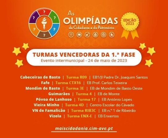 As Olimpíadas da Cidadania e do Património