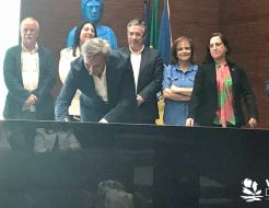 Galeria de Fotos - Assinatura da constituição da Rede Intermunicipal de Bibliotecas Municipais