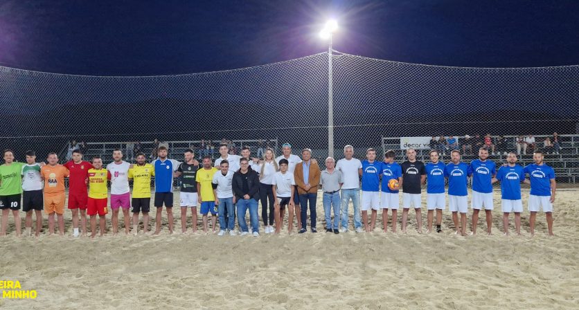 Torneio de Futebol de Praia Andrade Cup arrancou com vitória da Serralharia Coelho