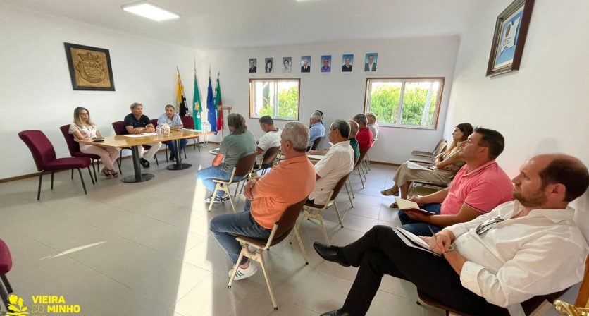 Executivo Vieirense reuniu com Presidentes de Junta