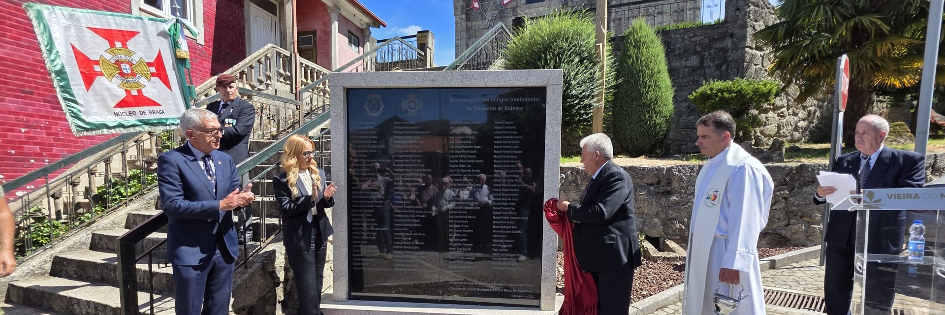 Homenagem aos Combatentes em Ruivães e Campos