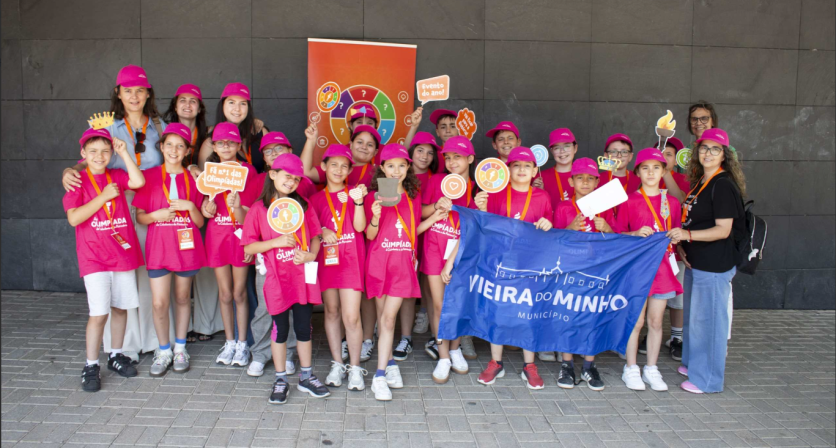 4.ºJ da Escola Básica Domingos de Abreu representou Vieira do Minho nas Olimpíadas da Cidadania em Fafe