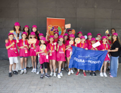 Galeria de Fotos - 4.ºJ da Escola Básica Domingos de Abreu representou Vieira do Minho nas Olimpíadas da Cidadania em Fafe