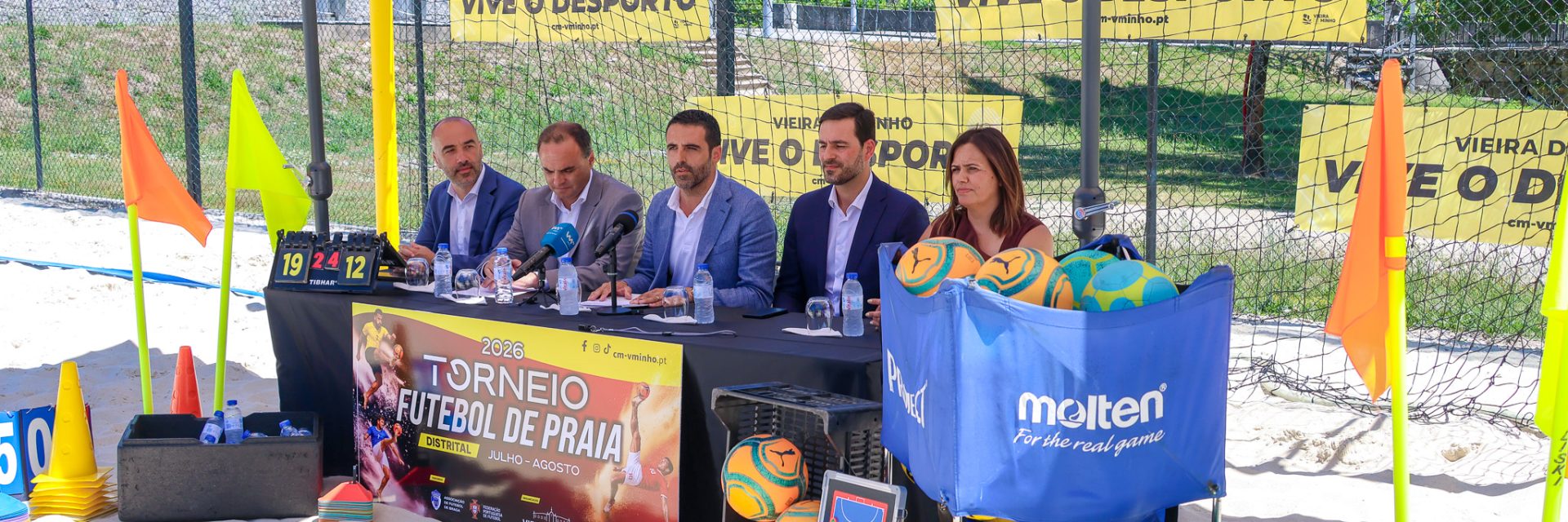 Vieira do Minho eleva Futebol de Praia a novo patamar e abre portas ao distrito