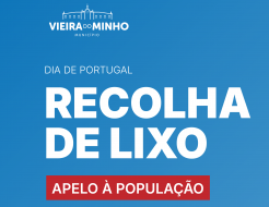Galeria de Fotos - RECOLHA DE LIXO – FERIADO 10 DE JUNHO