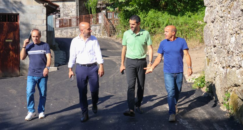 Concluída a pavimentação do Caminho Público de Berredo