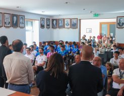 Galeria de Fotos - Município distingue época de ouro do futebol de formação