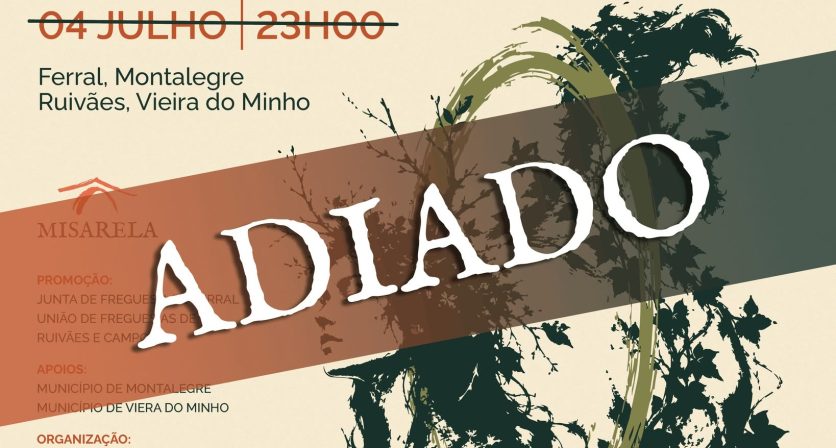 Evento da Misarela adiado devido ao elevado risco de incêndio