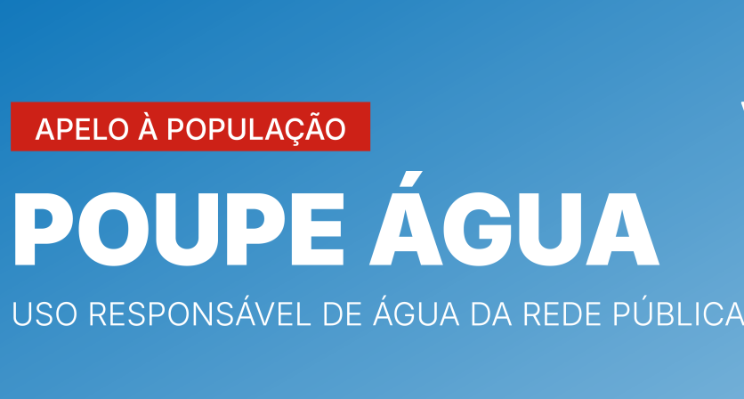 Município apela ao uso responsável da água da rede pública