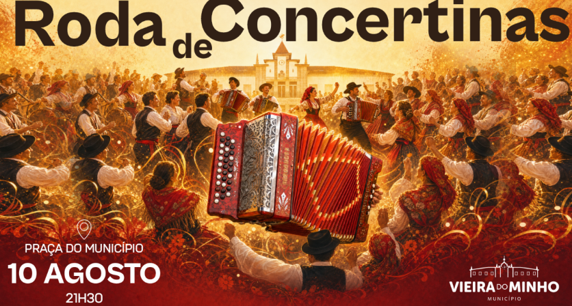 Concertinas animam esta noite o centro da vila